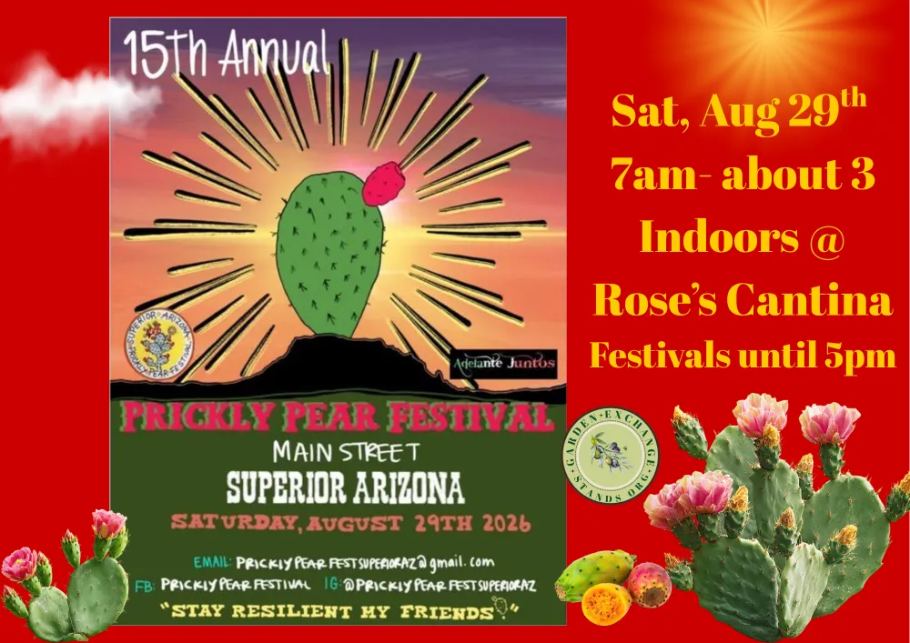 15th Annual Prickly Pear Festival